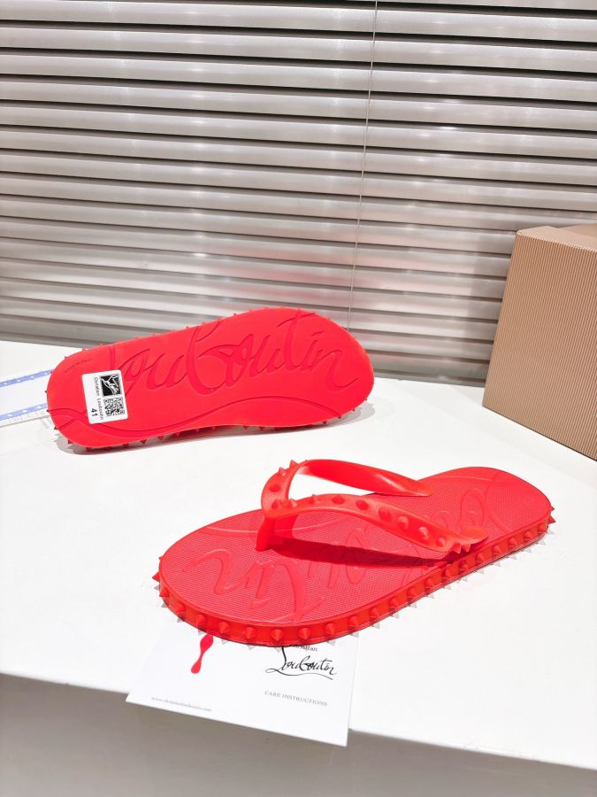 Maison margiela women's shoes ╔Red nail flip-flops╗ — 1:1 Replica — photo 5
