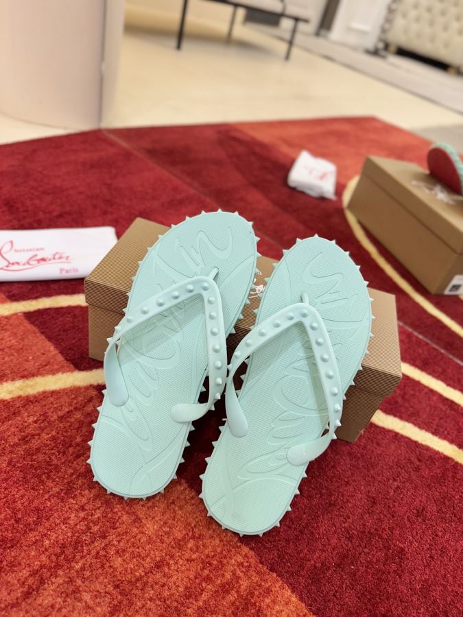 Maison margiela women's shoes ╔Light green nail flip-flops╗ — AAA Quality Replica — photo 3