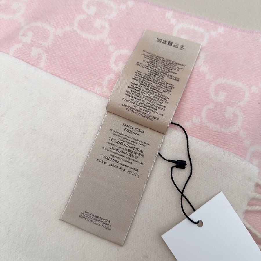 gucci scarf GUCCI G GG Gucci GG 100% 47*200 — AAA Quality Replica — photo 7
