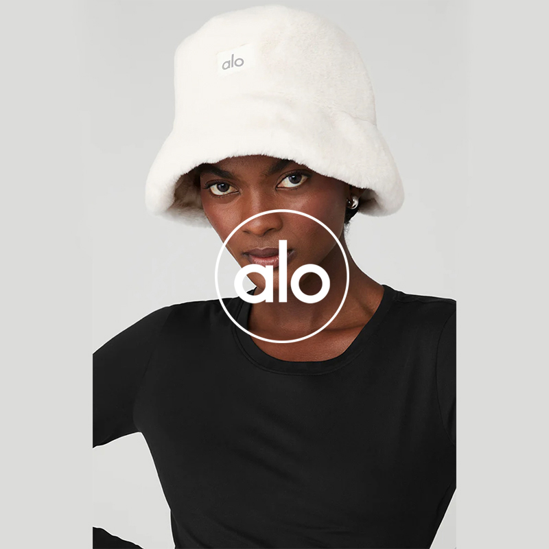 Alo accessories aloyoga plush retro simple fisherman phase autumn and winter versatile warm and — 1:1 Replica — photo 4