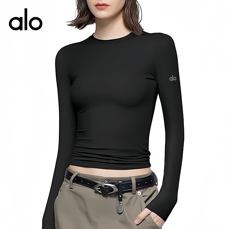 Alo T-shirt de yoga alo à manches longues — photo 4