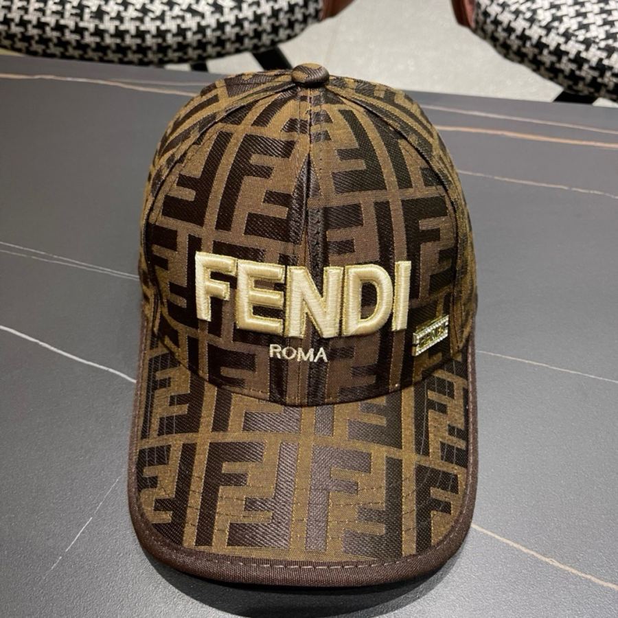 Fendi hat, new baseball cap purchase version! Fashion trend, high-end workmanship! Extraordinary — AAA Quality Replica