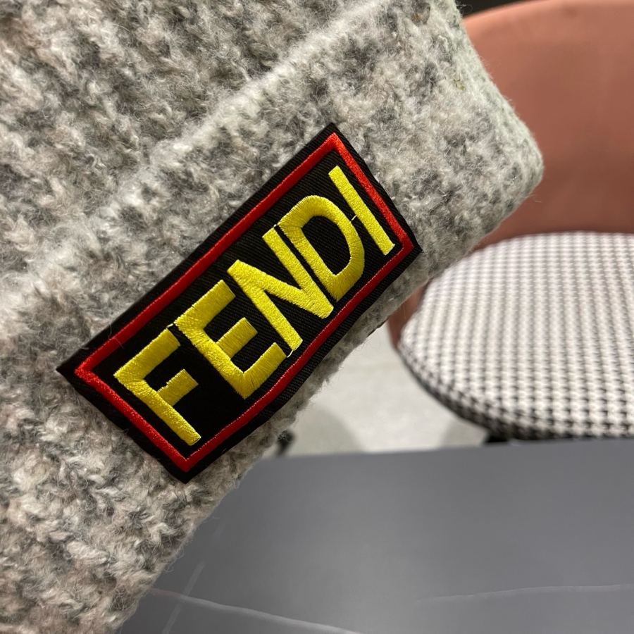 Fendi hat cute age-reducing bunny ears slim woolen hat for women autumn and winter warm Internet — 1:1 Replica — photo 8