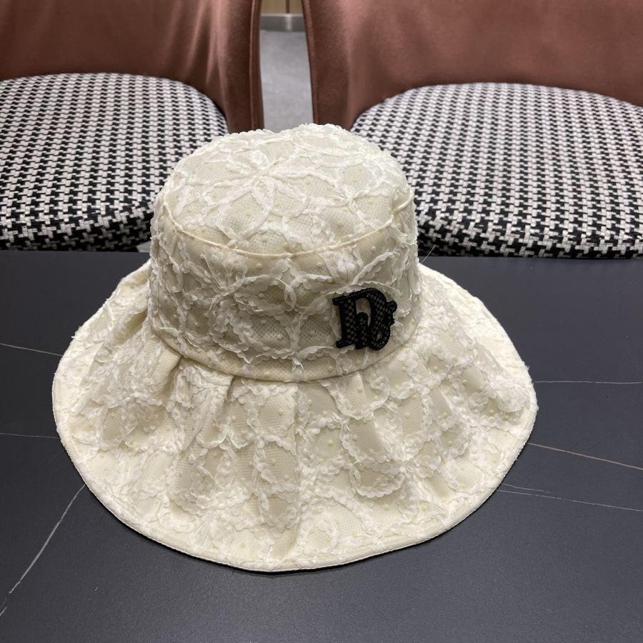 dior hat Dior Japanese Lace Fisherman Hat Women's Summer Thin Sun Protection Hat Fashionable and — 1:1 Replica For Sale — photo 3