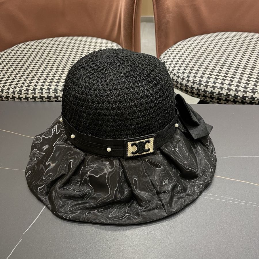 Celine hat women's summer sun protection UV fisherman hat can be stored large — AAA Quality Replica