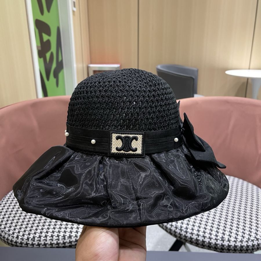 Celine hat women's summer sun protection UV fisherman hat can be stored large — AAA Quality Replica — photo 8