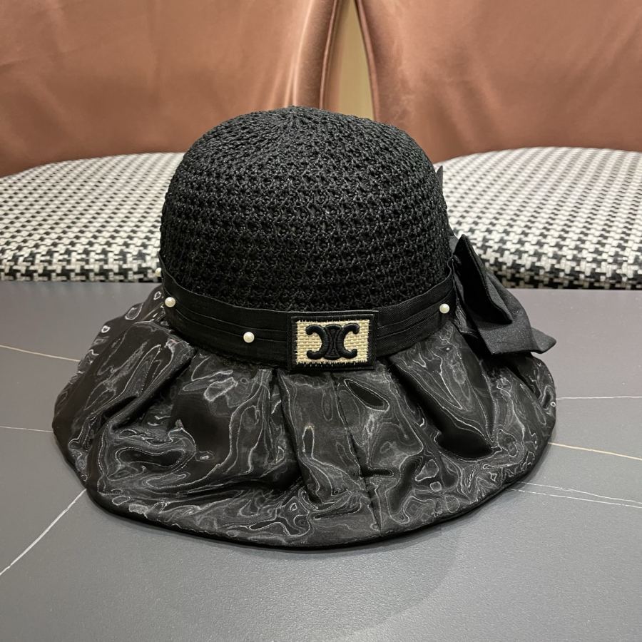 Celine hat women's summer sun protection UV fisherman hat can be stored large — AAA Quality Replica — photo 4