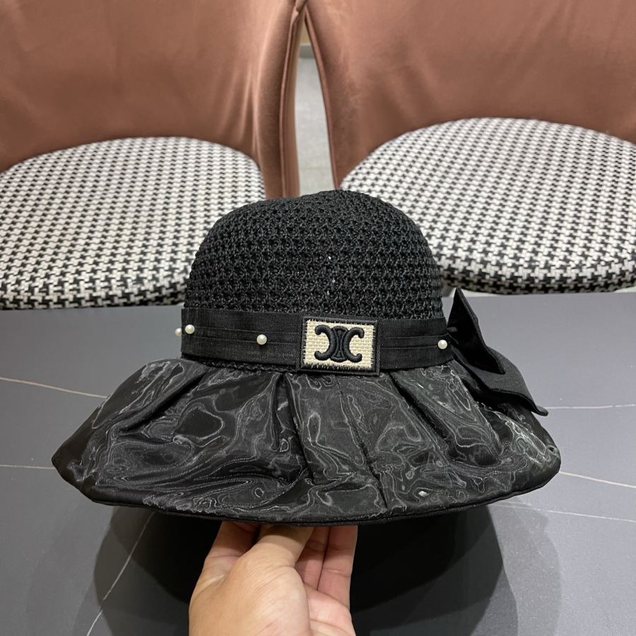 Celine hat women's summer sun protection UV fisherman hat can be stored large — AAA Quality Replica — photo 7