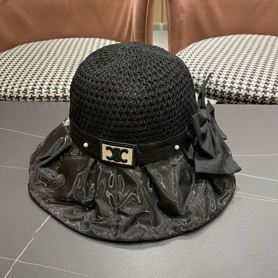 Celine hat women's summer sun protection UV fisherman hat can be stored large — AAA Quality Replica — photo 3