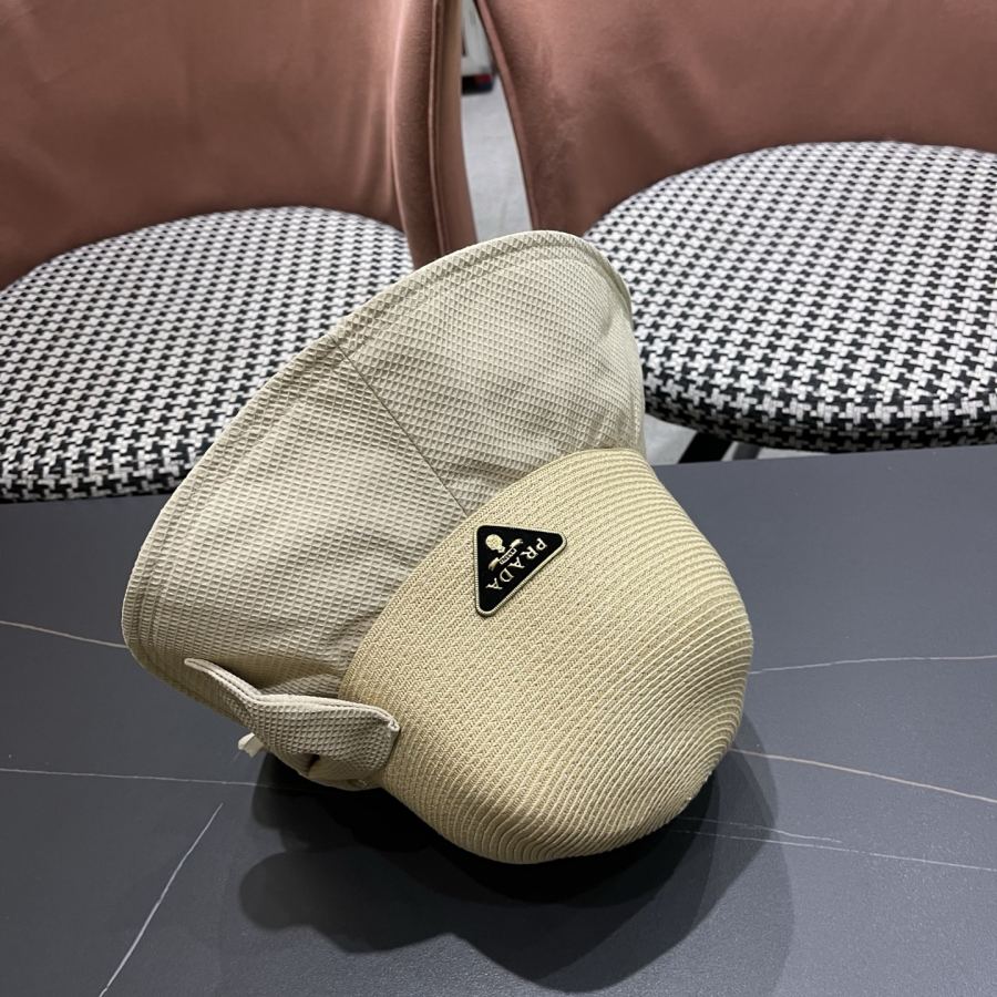 prada hat PRADA sunshade fisherman hat women's summer outdoor anti-UV sunscreen fashion versatile — Premium Replica — photo 9