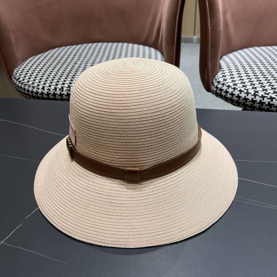 dior hat Dior Elegant Straw Visor Fisherman Hat Women's Summer Travel Fashion — 1:1 Replica — photo 6