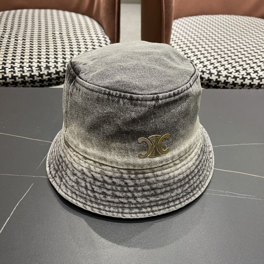 Celine hat Korean style gradient denim fisherman hat for women spring autumn fashion personality — 1:1 Replica For Sale — photo 4