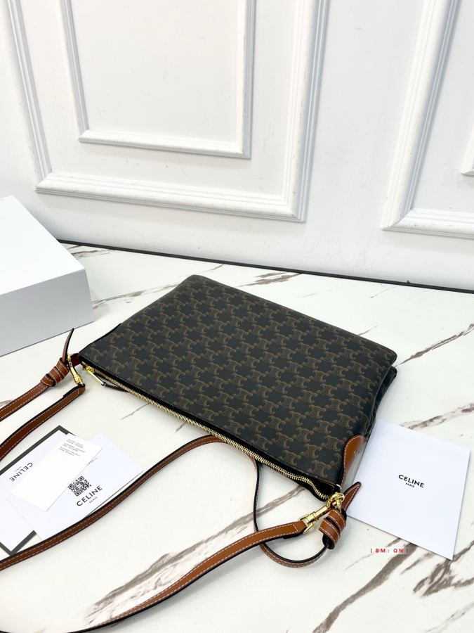 Celine bag Celine duo zipped | celine Trio Crossbody Triomphe Canvas + — 1:1 Replica — photo 6