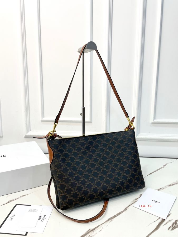 Celine bag Celine duo zipped | celine Trio Crossbody Triomphe Canvas + — 1:1 Replica — photo 3