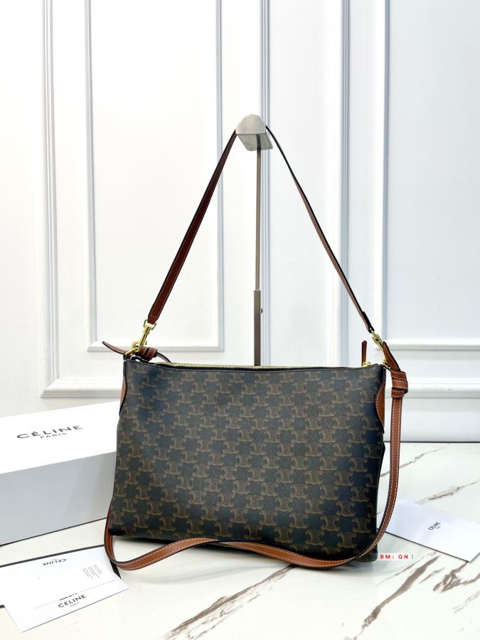 Celine bag Celine duo zipped | celine Trio Crossbody Triomphe Canvas + — 1:1 Replica — photo 2