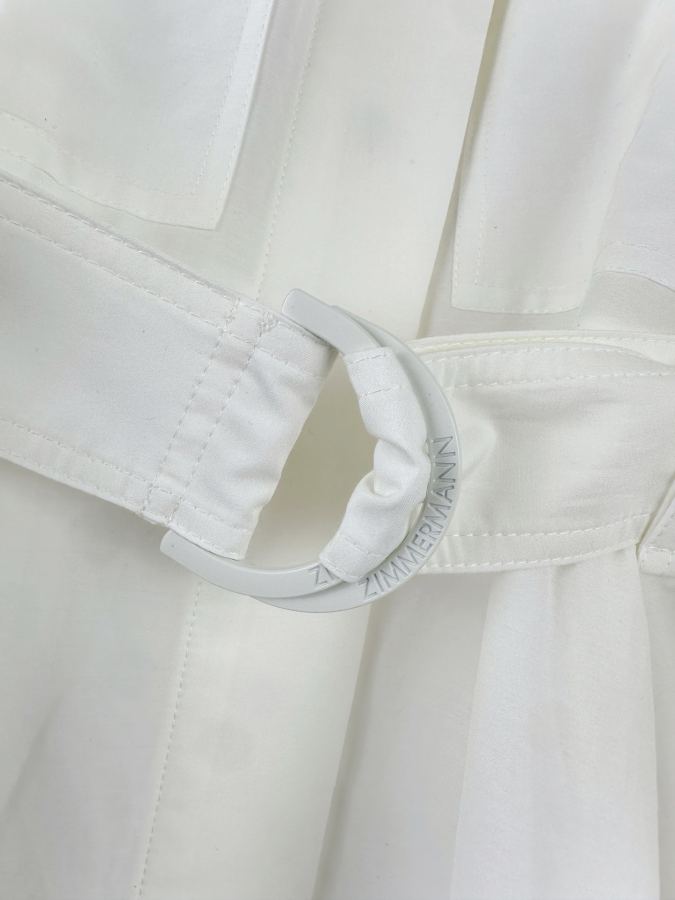 self-portrait Women The Illuminate Utility Midi Dress in Ivory, Spring 2025 Collection, Illumination — AAA Quality Replica — photo 6