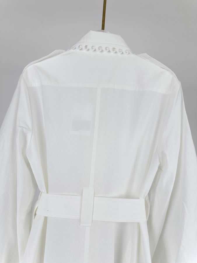 self-portrait Women The Illuminate Utility Midi Dress in Ivory, Spring 2025 Collection, Illumination — AAA Quality Replica — photo 9