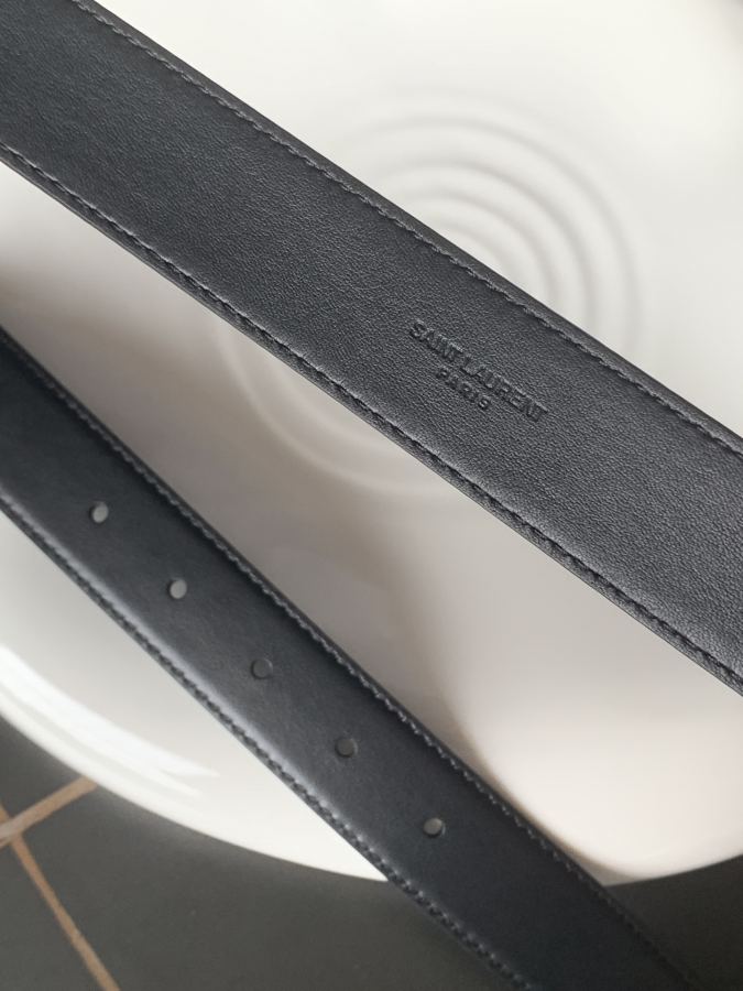 YSL belt Saint Laurent Saint Laurent2024 Women's YSL 3 0cm — 1:1 Replica For Sale — photo 5