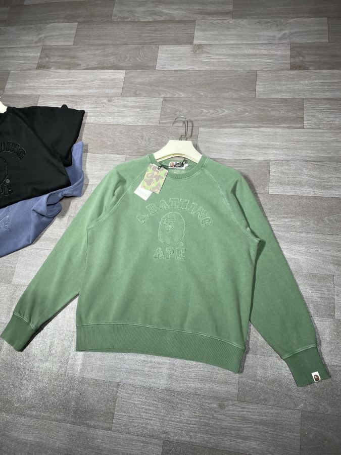 Bape Clothes S-XL OZXSWM113001 N BAPE WASHED EFFECT COLLEGE Bape 400 — Premium Replica — photo 12
