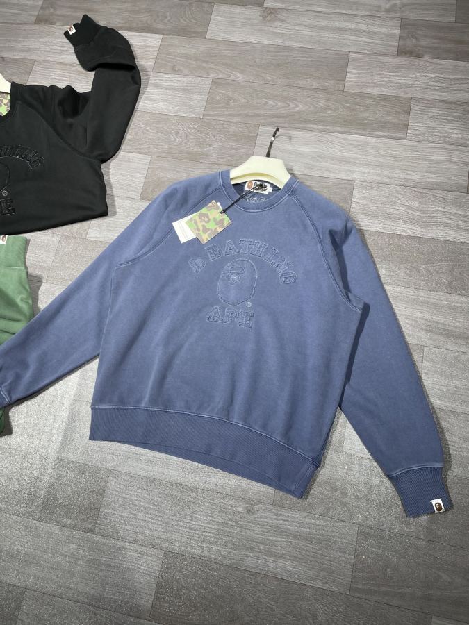 Bape Clothes S-XL OZXSWM113001 N BAPE WASHED EFFECT COLLEGE Bape 400 — Premium Replica — photo 10
