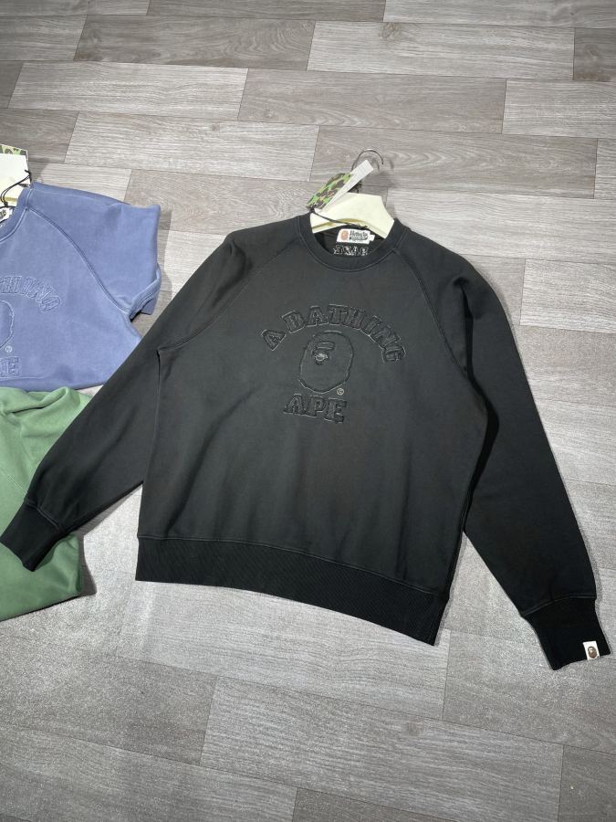 Bape Clothes S-XL OZXSWM113001 N BAPE WASHED EFFECT COLLEGE Bape 400 — Premium Replica — photo 11