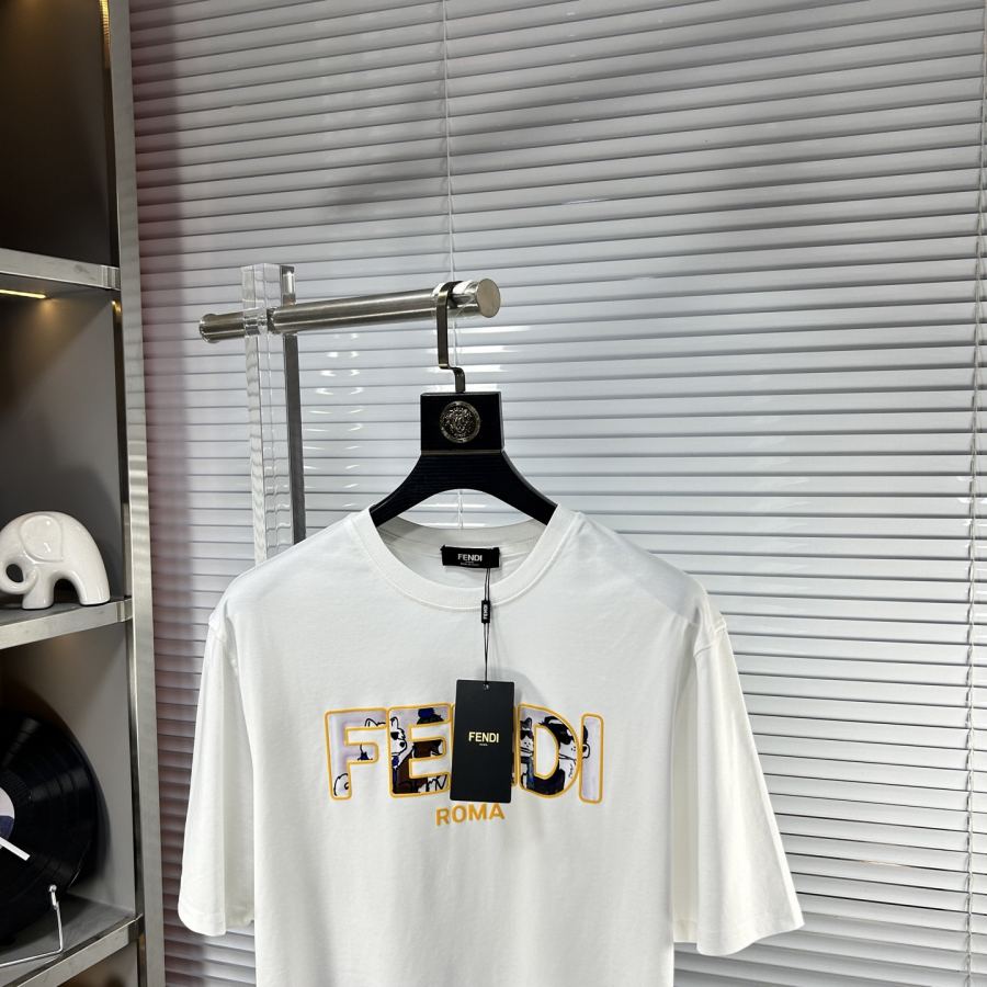 Fendi men Fend* ss26 T 220g logo M-XXXL — 1:1 Replica — photo 3