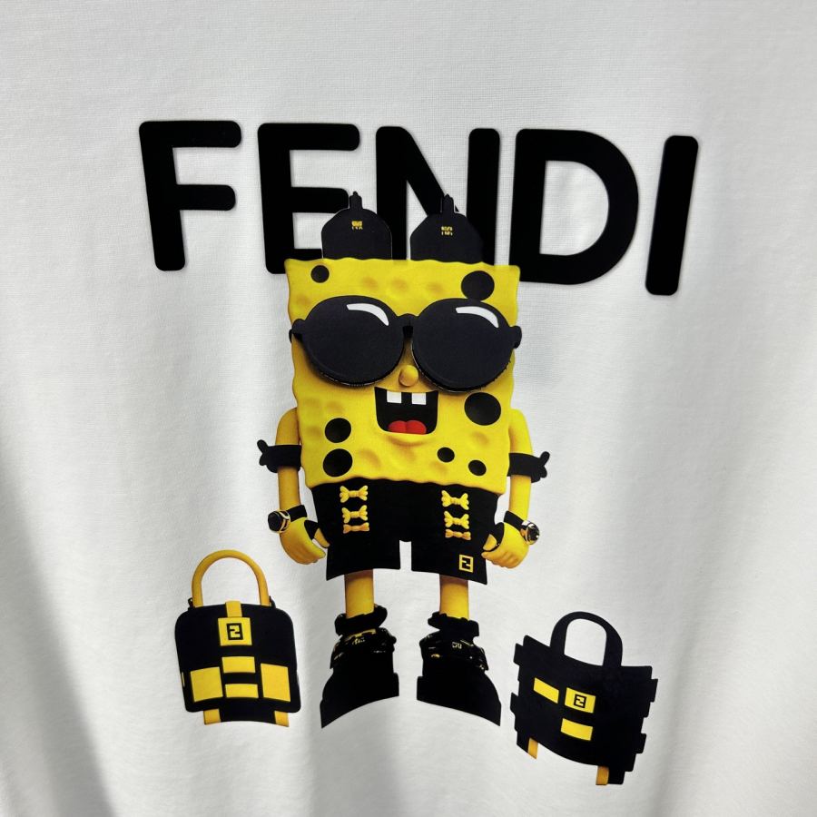 Fendi men Fend* ss26 T 220g logo M-XXXL — AAA Quality Replica — photo 7