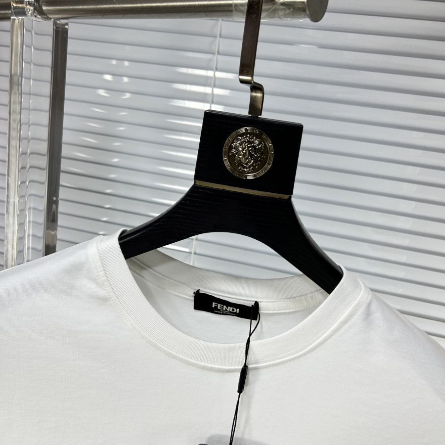 Fendi men Fend* ss26 T 220g logo M-XXXL — AAA Quality Replica — photo 5