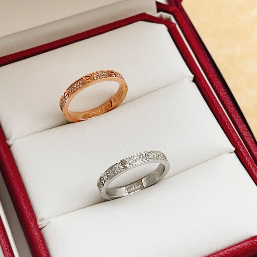 Cartier Jewelry Narrow sizes: No. 6, No. 7, No. 8 — 1:1 Replica For Sale — photo 2