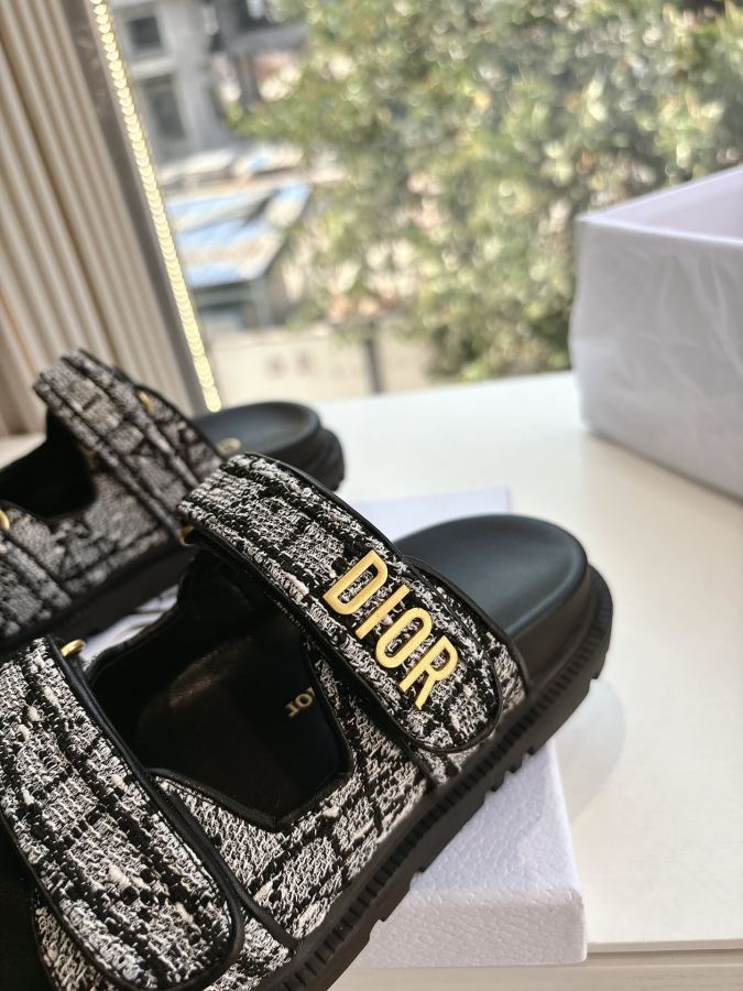 Dior women's shoes Purchasing-grade G133𝐃𝐢𝐎𝐑 Early Spring New loafers. The sandals you — AAA Quality Replica — photo 8