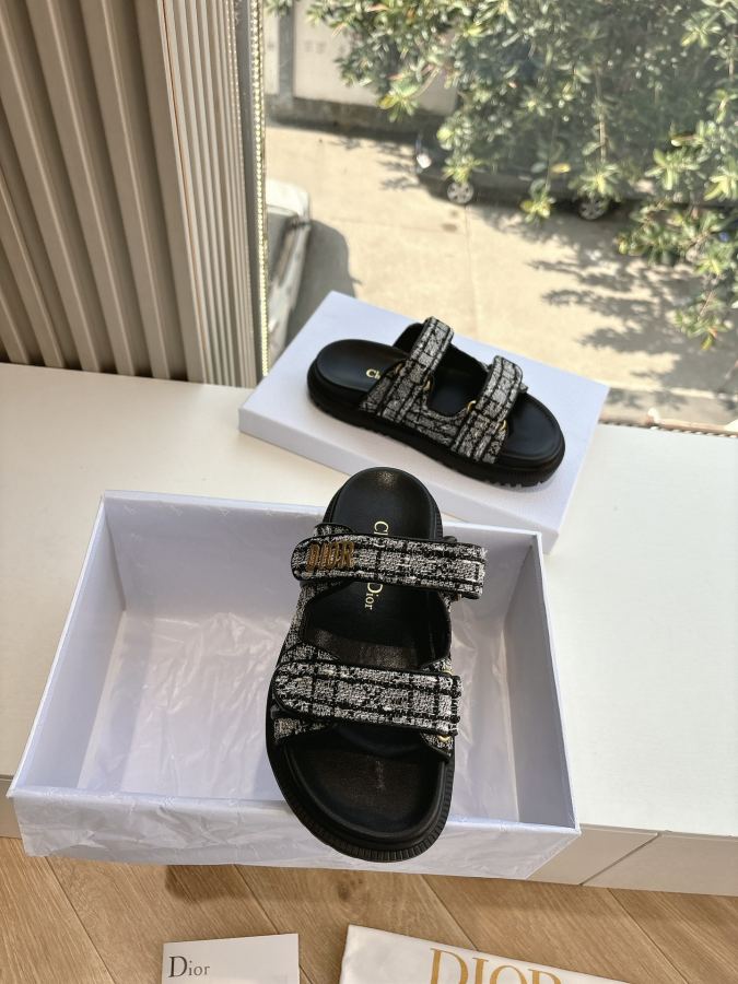 Dior women's shoes Purchasing-grade G133𝐃𝐢𝐎𝐑 Early Spring New loafers. The sandals you — AAA Quality Replica — photo 2