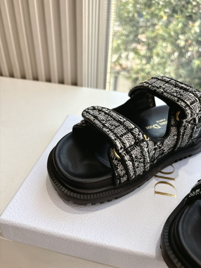 Dior women's shoes Purchasing-grade G133𝐃𝐢𝐎𝐑 Early Spring New loafers. The sandals you — AAA Quality Replica — photo 9