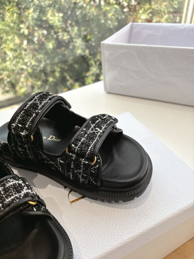 Dior women's shoes Purchasing-grade G133𝐃𝐢𝐎𝐑 Early Spring New loafers. The sandals you — 1:1 Replica — photo 8