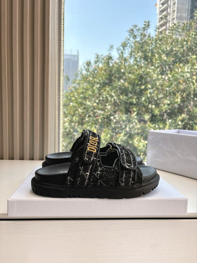 Dior women's shoes Purchasing-grade G133𝐃𝐢𝐎𝐑 Early Spring New loafers. The sandals you — 1:1 Replica — photo 7