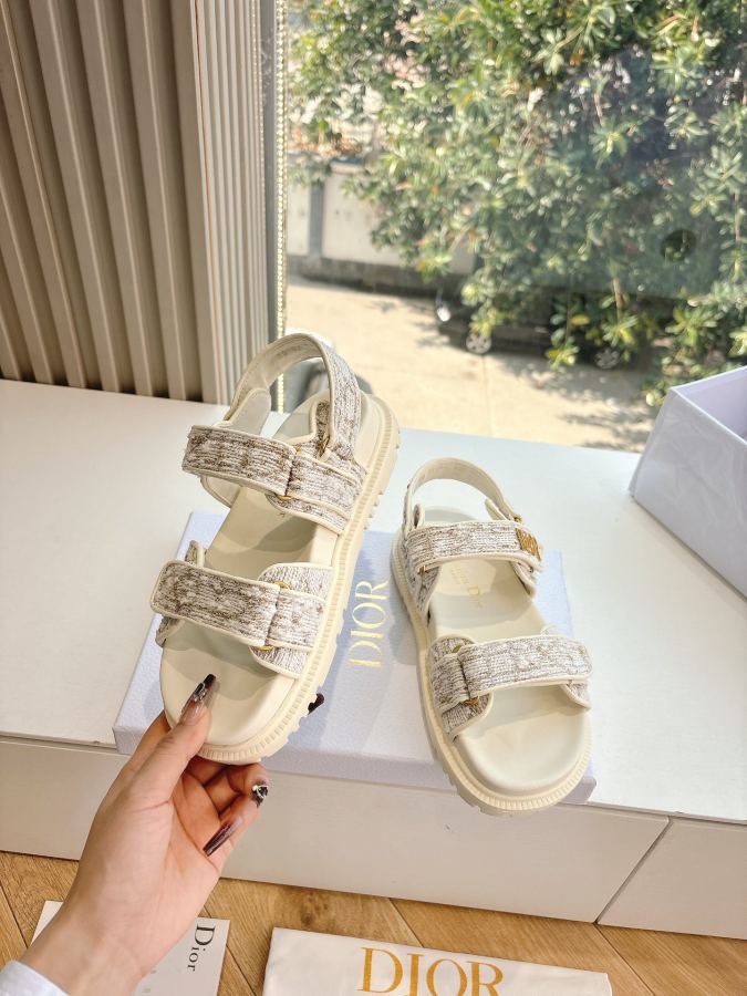 Dior women's shoes Purchasing-grade G133𝐃𝐢𝐎𝐑 Early Spring New loafers. The sandals you — Premium Replica — photo 5
