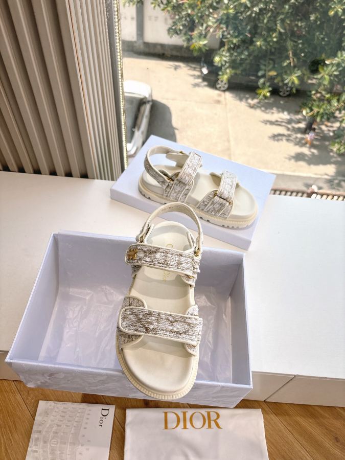 Dior women's shoes Purchasing-grade G133𝐃𝐢𝐎𝐑 Early Spring New loafers. The sandals you — Premium Replica — photo 2