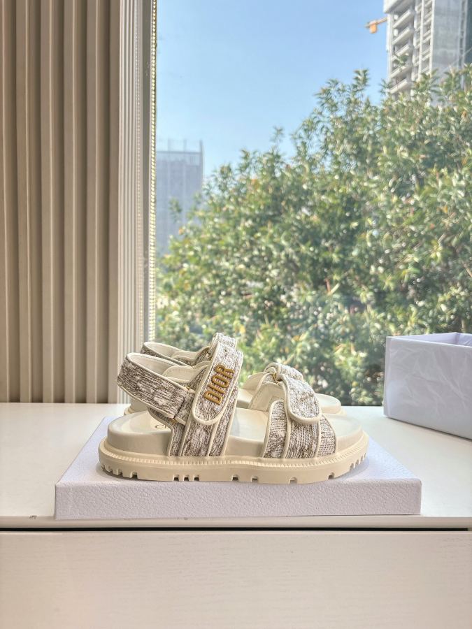 Dior women's shoes Purchasing-grade G133𝐃𝐢𝐎𝐑 Early Spring New loafers. The sandals you — Premium Replica — photo 7