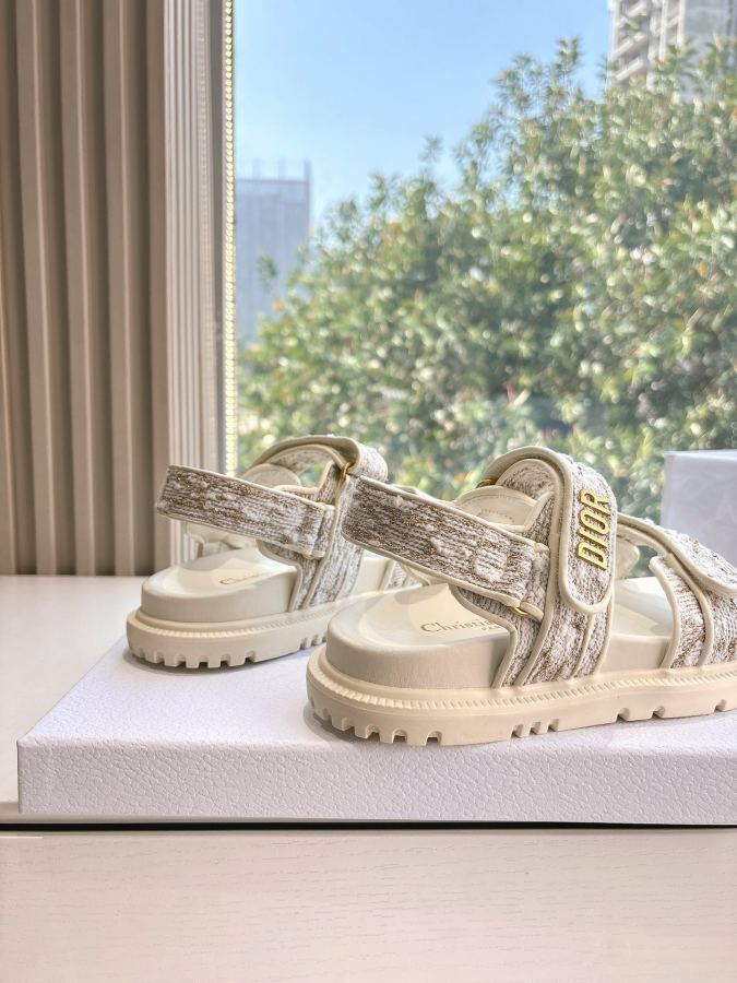 Dior women's shoes Purchasing-grade G133𝐃𝐢𝐎𝐑 Early Spring New loafers. The sandals you — Premium Replica — photo 9