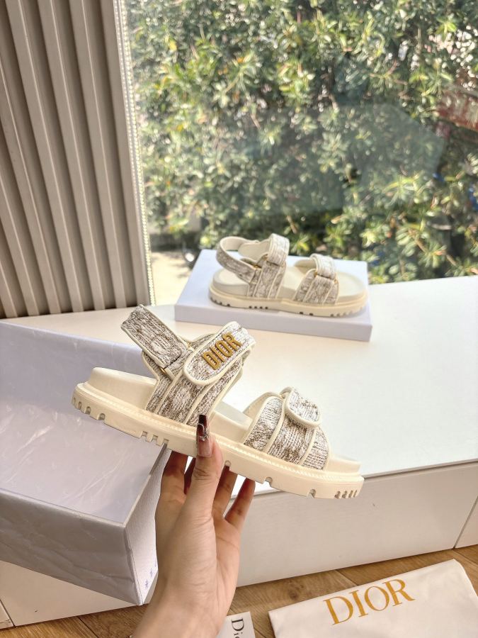 Dior women's shoes Purchasing-grade G133𝐃𝐢𝐎𝐑 Early Spring New loafers. The sandals you — Premium Replica — photo 3