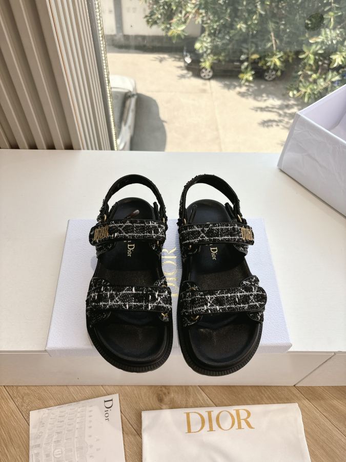 Dior women's shoes Purchasing-grade G133𝐃𝐢𝐎𝐑 Early Spring New loafers. The sandals you — 1:1 Replica For Sale — photo 4