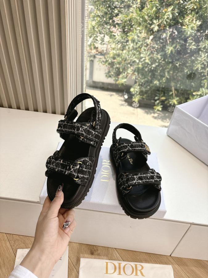 Dior women's shoes Purchasing-grade G133𝐃𝐢𝐎𝐑 Early Spring New loafers. The sandals you — 1:1 Replica For Sale — photo 5