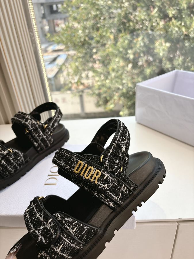 Dior women's shoes Purchasing-grade G133𝐃𝐢𝐎𝐑 Early Spring New loafers. The sandals you — 1:1 Replica For Sale — photo 9