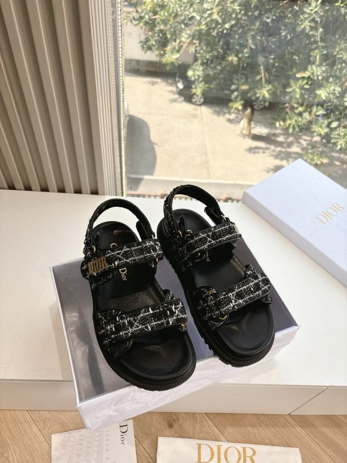 Dior women's shoes Purchasing-grade G133𝐃𝐢𝐎𝐑 Early Spring New loafers. The sandals you — 1:1 Replica For Sale
