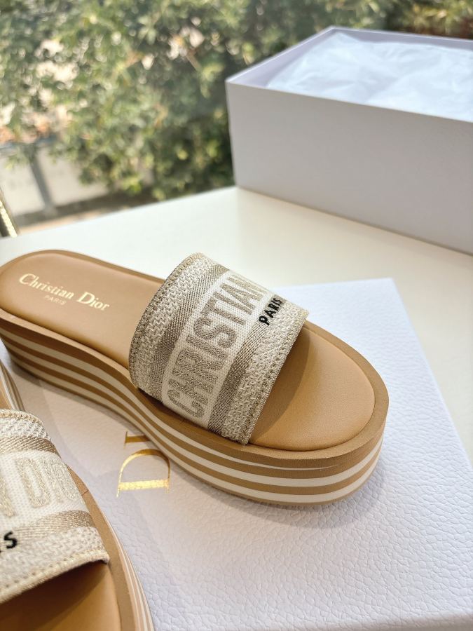 Dior women's shoes G133𝐃𝐢𝐎𝐑 Early Spring New loafers. The slippers and sandals you want — 1:1 Replica For Sale — photo 8