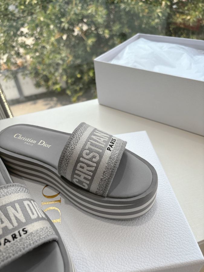 Dior women's shoes G133𝐃𝐢𝐎𝐑 Early Spring New loafers. The slippers and sandals you want — Premium Replica — photo 8