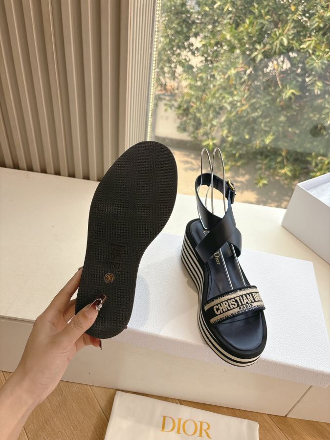 Dior women's shoes G133𝐃𝐢𝐎𝐑 Early Spring New loafers. The slippers and sandals you want — Premium Replica — photo 6