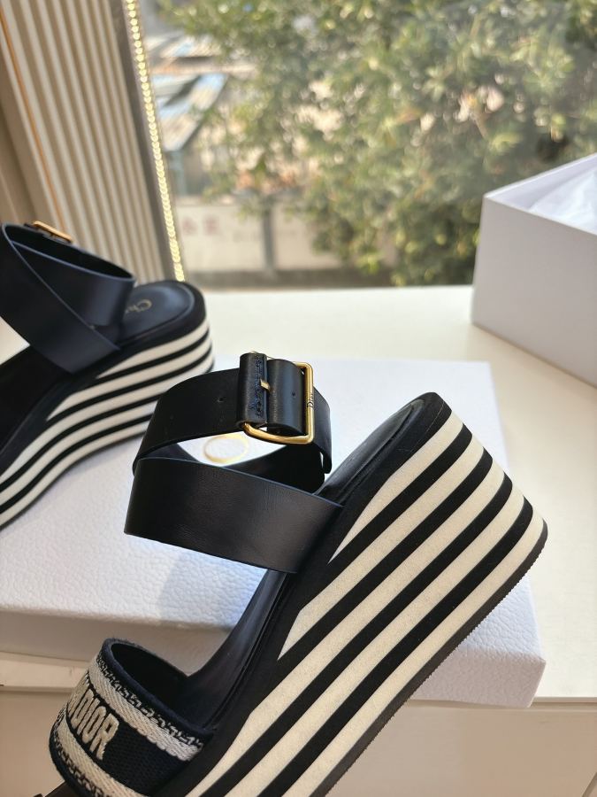 Dior women's shoes G133𝐃𝐢𝐎𝐑 Early Spring New loafers. The slippers and sandals you want — Premium Replica — photo 9