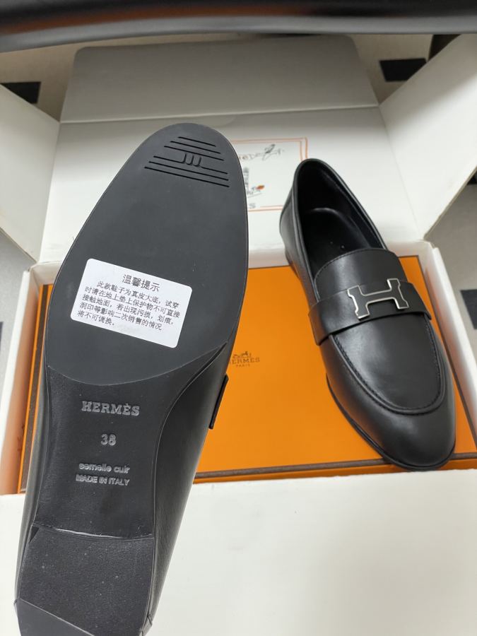 Hermes women's shoes -Top quality (with high-end airplane box ) — AAA Quality Replica — photo 8