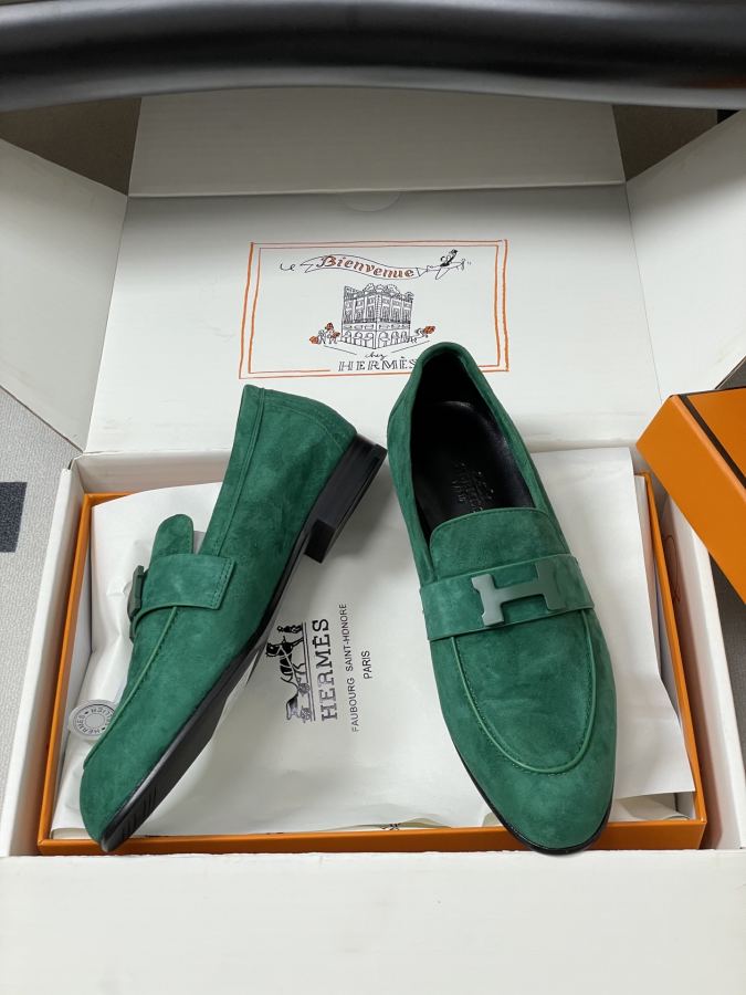 Hermes women's shoes -Top quality (with high-end airplane box ) — 1:1 Replica — photo 6
