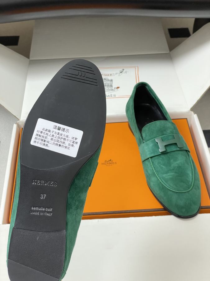 Hermes women's shoes -Top quality (with high-end airplane box ) — 1:1 Replica — photo 8